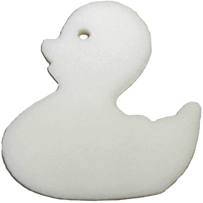 Spa Duck lika ankka Darrly Duck liankerääjä